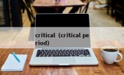 critical（critical period）