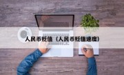 人民币贬值（人民币贬值速度）