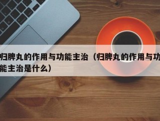 归脾丸的作用与功能主治（归脾丸的作用与功能主治是什么）
