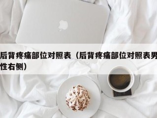 后背疼痛部位对照表（后背疼痛部位对照表男性右侧）