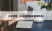 三点透视（三点透视柔术视频大全）