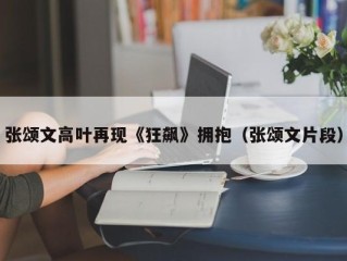 张颂文高叶再现《狂飙》拥抱（张颂文片段）