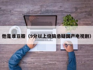 他是谁豆瓣（9分以上烧脑悬疑国产电视剧）
