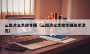 三国演义思维导图（三国演义思维导图简单漂亮）