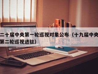 二十届中央第一轮巡视对象公布（十九届中央第二轮巡视进驻）