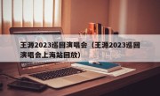 王源2023巡回演唱会（王源2023巡回演唱会上海站回放）