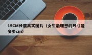 15CM长度真实图片（女生最理想的尺寸是多少cm）