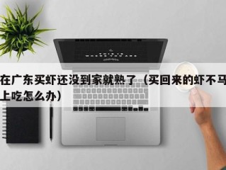 在广东买虾还没到家就熟了（买回来的虾不马上吃怎么办）