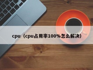 cpu（cpu占用率100%怎么解决）