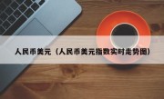 人民币美元（人民币美元指数实时走势图）