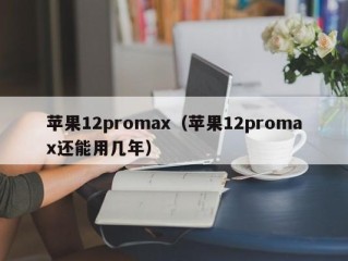 苹果12promax（苹果12promax还能用几年）
