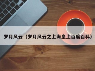 岁月风云（岁月风云之上海皇上百度百科）